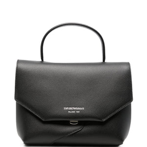 Emporio Armani Leather Top Handle Bag