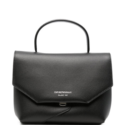 Emporio Armani Leather Top Handle Bag