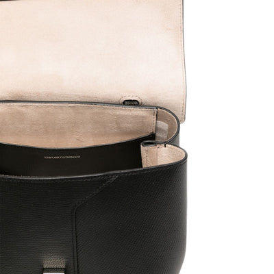 Emporio Armani Leather Top Handle Bag
