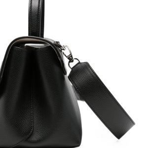 Emporio Armani Leather Top Handle Bag