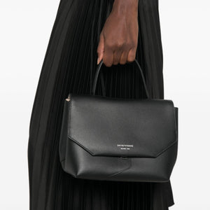 Emporio Armani Leather Foldover Bag