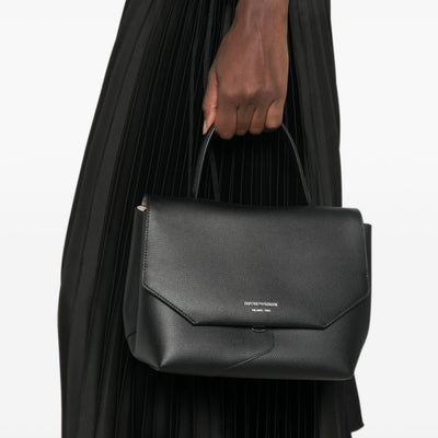 Emporio Armani Leather Foldover Bag