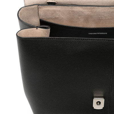 Emporio Armani Leather Foldover Bag