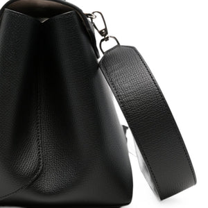 Emporio Armani Leather Foldover Bag