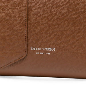 Emporio Armani Leather Tote Bag