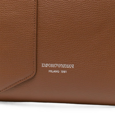 Emporio Armani Leather Tote Bag