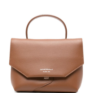 Emporio Armani Leather Top Handle Bag