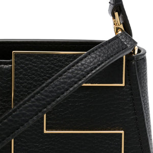 Elisabetta Franchi Logo Plaque Bag