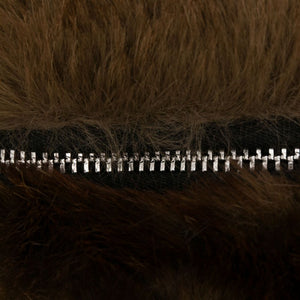 Apparis Faux-Fur Pouch
