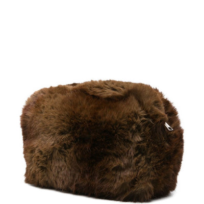 Apparis Faux-Fur Pouch