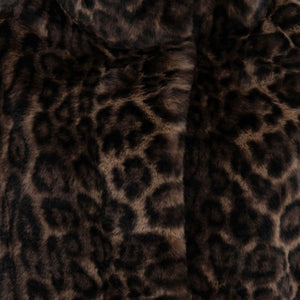 Apparis Leopard Faux-Fur Coat
