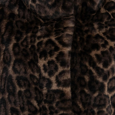 Apparis Leopard Faux-Fur Coat