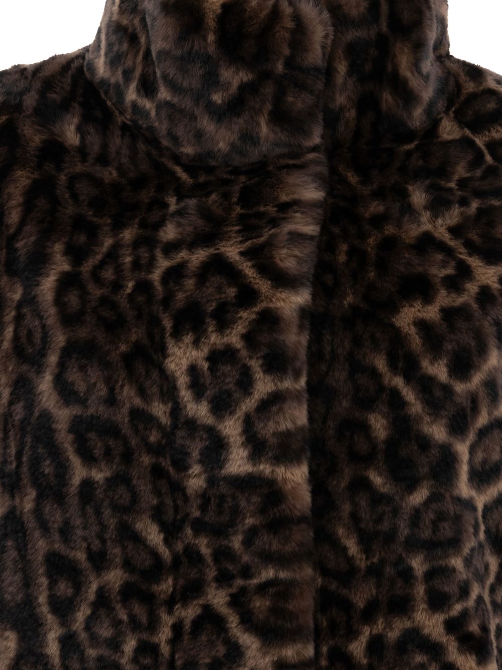 Apparis Leopard Faux-Fur Coat