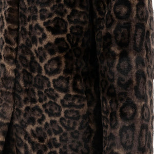 Apparis Leopard Faux-Fur Coat