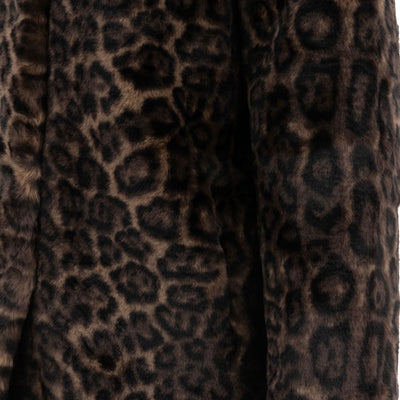 Apparis Leopard Faux-Fur Coat
