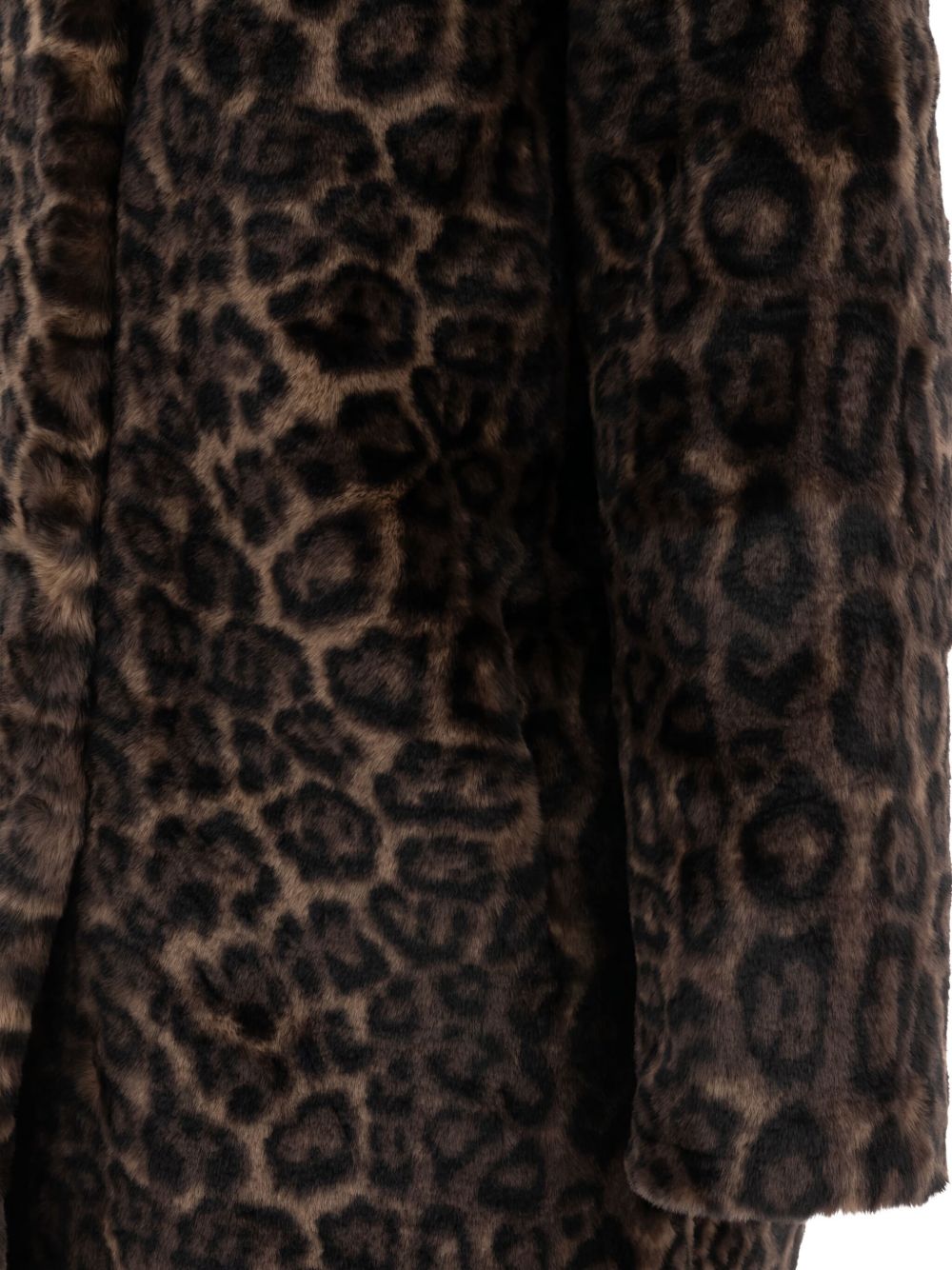 Apparis Leopard Faux-Fur Coat