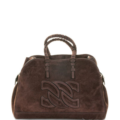 Casadei Park Avenue Suede Bag