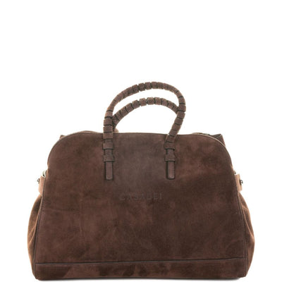 Casadei Park Avenue Suede Bag
