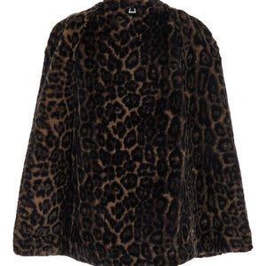 Apparis Sloane Faux-Fur Cape