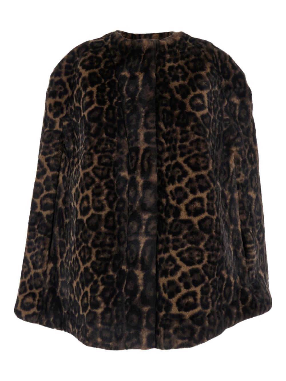 Apparis Sloane Faux-Fur Cape