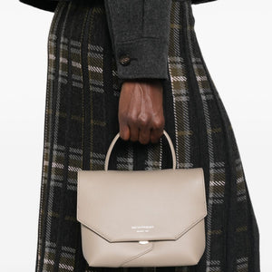 Emporio Armani Leather Top Handle Bag