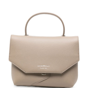 Emporio Armani Leather Top Handle Bag