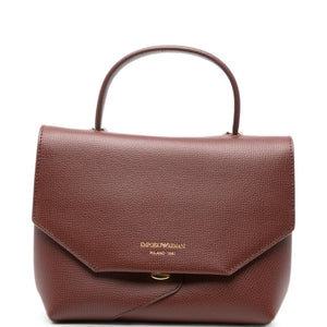Emporio Armani Leather Top Handle Bag