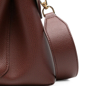 Emporio Armani Leather Top Handle Bag