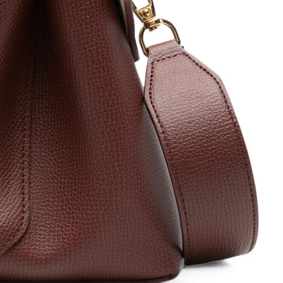 Emporio Armani Leather Top Handle Bag