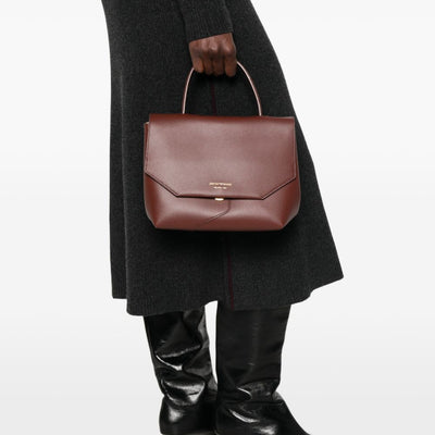 Emporio Armani Leather Foldover Bag