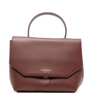 Emporio Armani Leather Foldover Bag