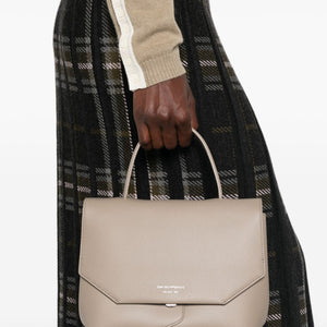 Emporio Armani Leather Foldover Bag