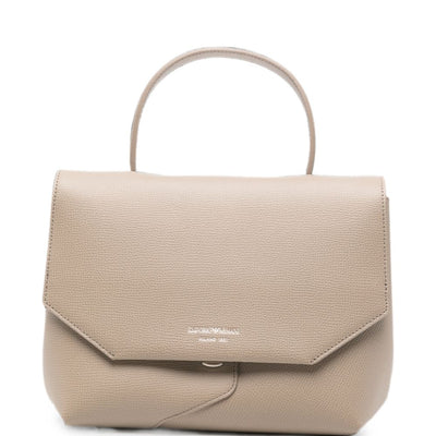 Emporio Armani Leather Foldover Bag