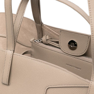 Emporio Armani Leather Tote Bag