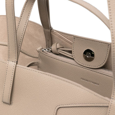 Emporio Armani Leather Tote Bag