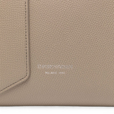 Emporio Armani Leather Tote Bag