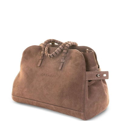 Casadei Park Avenue Leather Tote Bag