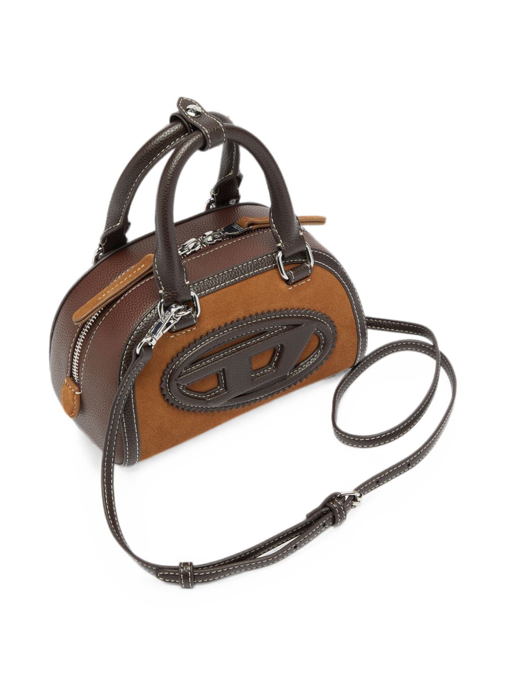 Diesel Leather Top Handle Bag
