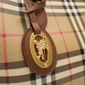 Burberry Check Canvas Travel Pouch