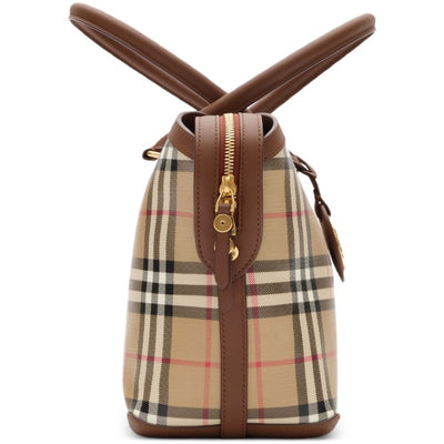 Burberry Check Canvas Travel Pouch