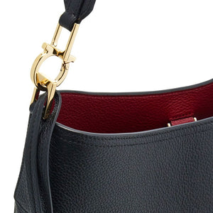 Ferragamo Medium Leather Hobo Bag