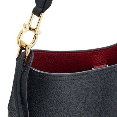 Ferragamo Medium Leather Hobo Bag