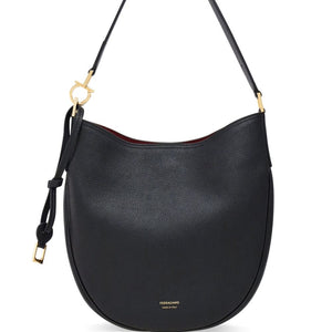 Ferragamo Medium Leather Hobo Bag