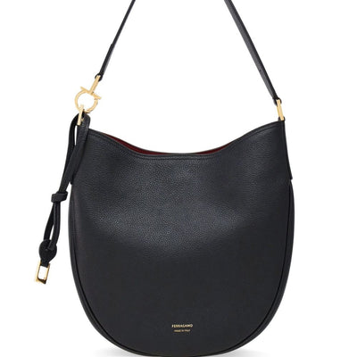 Ferragamo Medium Leather Hobo Bag