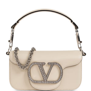 Valentino Garavani VLogo Crystal Embellished Bag