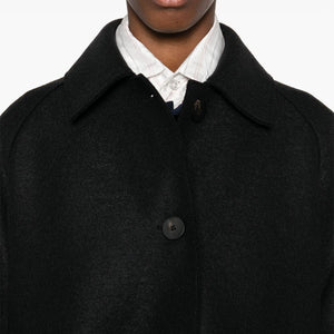 HARRIS WHARF LONDON Coats BLACK
