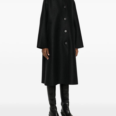 HARRIS WHARF LONDON Coats BLACK