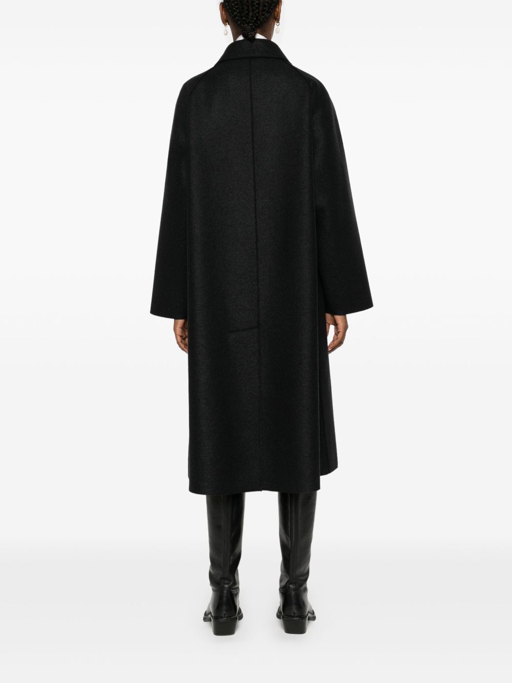 HARRIS WHARF LONDON Coats BLACK
