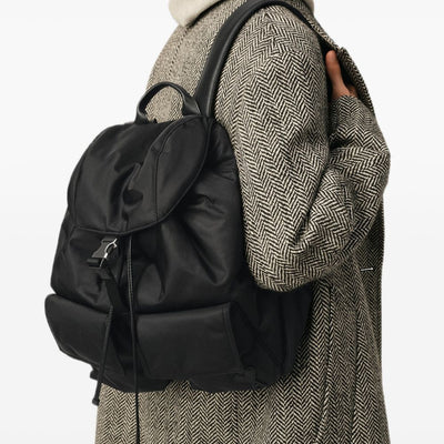 Ami Paris Marcel Small Nylon Backpack