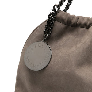 Stella McCartney Faux-Suede Ruched Bag
